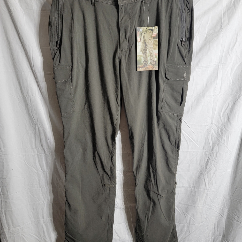 Men's Gray Cargo Pants
